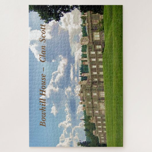 Bowhill House Scottish Borders - Clan Scott Legpuzzel (Verticaal)