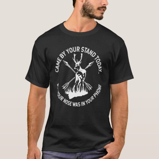 Bowhun Archer Hunter Bowhunt T-shirt (Voorkant)