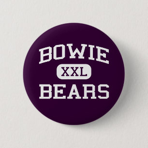 Bowie - Beren - Bowie High School - El Paso Texas Ronde Button 5,7 Cm