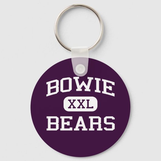 Bowie - Beren - Bowie High School - El Paso Texas Sleutelhanger (Voorkant)