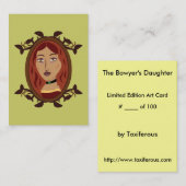 bowiersdochter visitekaartje (Voorkant / Achterkant)