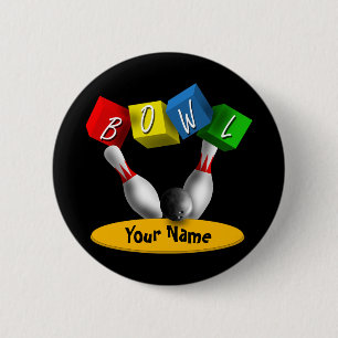 Bowl a Rama Bowling Ronde Button 5,7 Cm