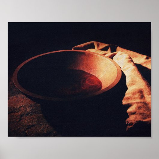 Bowl and Towel Print (Voorkant)