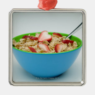 Bowl graan metalen ornament