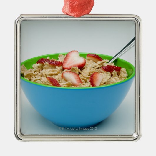 Bowl graan metalen ornament (Voorkant)