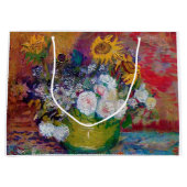 Bowl met bloemen, Van Gogh Groot Cadeauzakje (Voorkant)