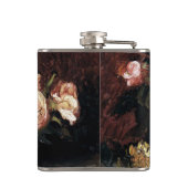 Bowl met volken en Rozen - Gogh Heupfles (Achterkant)