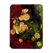 Bowl met volken en Rozen van Vincent van Gogh Magneet (Verticaal)