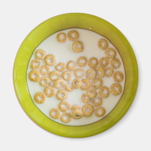 Bowl of Cereal Fun Foods Magnet Magneet