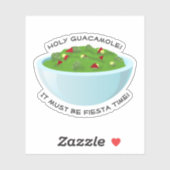 Bowl of Guacamole  Sticker (Vel)
