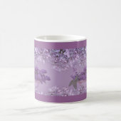 "Bowl of Lilacs" Paarse koffie Mok (Center)