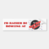 Bowl Star Bumpersticker (Voorkant)