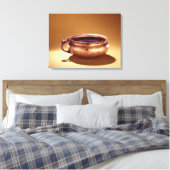 Bowl, uit Keshcarrigan, County Leitrim Canvas Afdruk (Insitu (Slaapkamer))