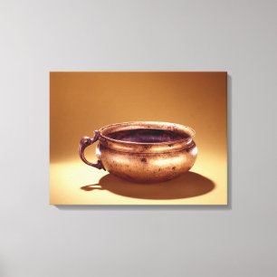 Bowl, uit Keshcarrigan, County Leitrim Canvas Afdruk