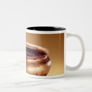 Bowl, uit Keshcarrigan, County Leitrim Tweekleurige Koffiemok