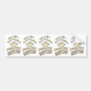 Bowl van Cashews Bumpersticker