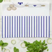 Bowl van Cherries Kitchen Towel Theedoek (Gevouwen)