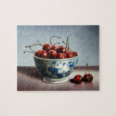 Bowl van Cherries Legpuzzel (Horizontaal)