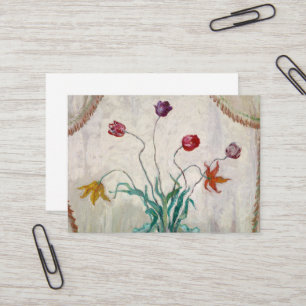 Bowl van de Tulpen van Florine Stettheimer Visitekaartje