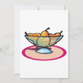 Bowl van fruit kaart (Voorkant)