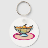 Bowl van fruit sleutelhanger (Voorkant)