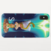 BOWL VAN HYGEIA Medicine, Pharmacy Monogram Blue Case-Mate iPhone Case (Achterkant (horizontaal))