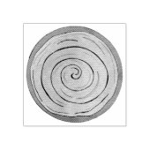 Bowl van Paars Hawaiian-voedsel van POI Taro Root Rubberstempel (Afrduk)