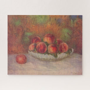 Bowl van Perziken (van Pierre-Auguste Renoir) Legpuzzel