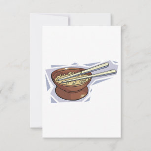 Bowl van rijst-uitvindingen kaart