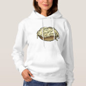 Bowl van Spaghetti Pasta Noodle Food Hoodie (Voorkant)