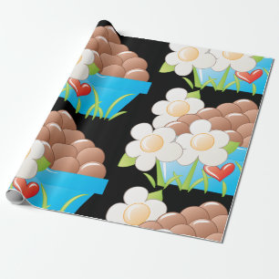 Bowl van verpakkingspapier voor eieren cadeaupapier