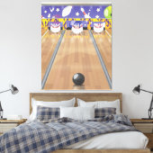 Bowlen Canvas Afdruk (Insitu (Slaapkamer))