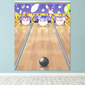 Bowlen Canvas Afdruk (Insitu (Houten vloer))