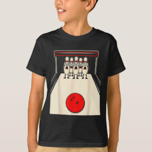 Bowlen N Ed Ns Grappige Bowler Speler Kinderen Jon T-shirt