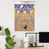Bowlen Poster (Thuiskantoor)
