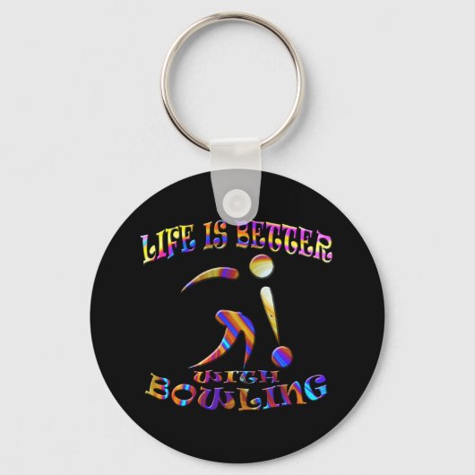 Bowlen Sleutelhanger (Voorkant)