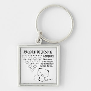Bowlen Sleutelhanger