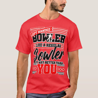 Bowler à gauche Funny Bowling Classic TShirt