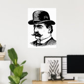 Bowler Pet Poster (Thuiskantoor)