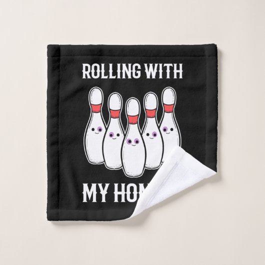 Bowler Rolling Avec Mes Homies (Gant de toilette)