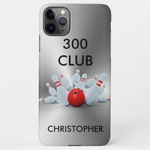 Bowling 300 Club Gepersonaliseerd iPhone 11Pro Max Hoesje