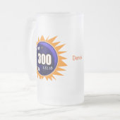 Bowling 300 Game Frosted Mug (Devant gauche)