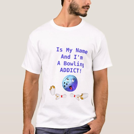  Bowling-advies T-shirt (Voorkant)