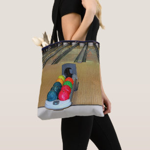 Bowling Alley Bowling Balls Sport Sac fourre-tout