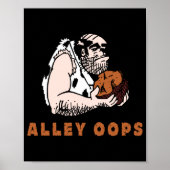 Bowling Alley Oops Caveman Poster (Voorkant)