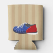 Bowling bal en pins gepersonaliseerd blikjeskoeler (Achterkant)