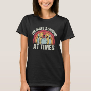 Bowling Bal Kegel Bowler Strike Team Bowlingbaan T-shirt