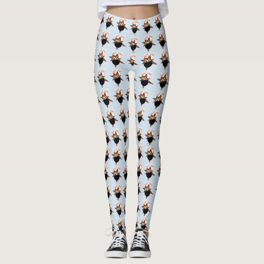 Bowling Ball and Pins Leggings (Devant)