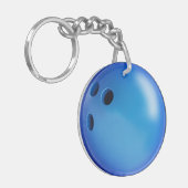 Bowling Ball Bag ID LABEL of rugzak Sleutelhanger (Voorkant Links)