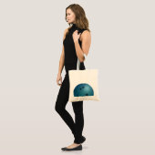 Bowling Ball Blue Tote Bag (Voorkant (model))